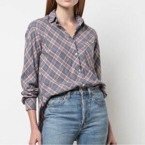 A Shirt Thing Duke Oxford Plaid Button Front Shirt